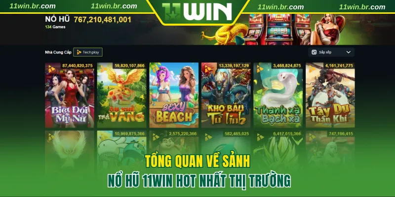 Tổng quan sảnh nổ hũ hot nhất thị trường cược